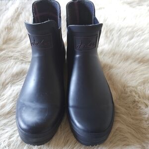 Joules Black Rain Boots